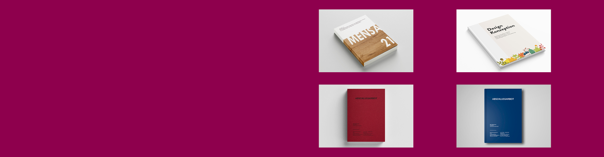 Abschlussarbeiten - Softcover & Hardcover