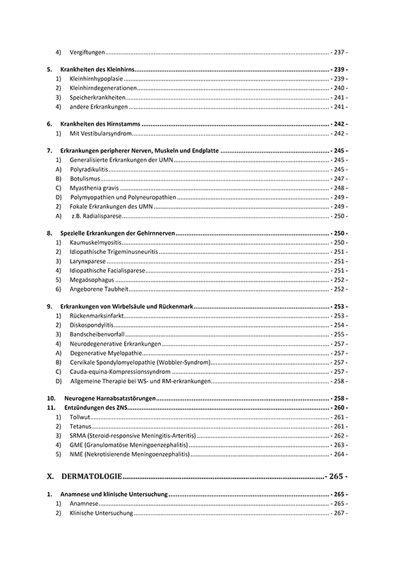 Innere Medizin Kleintier 