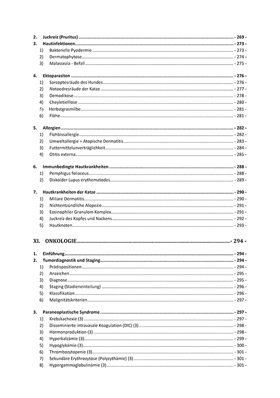Innere Medizin Kleintier 
