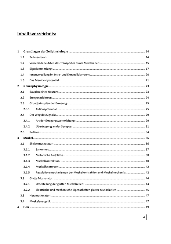 Physiologie 