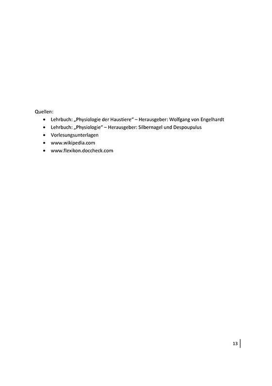 Physiologie 