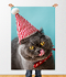 Test Creator_Poster DIN A0 Poster Christmas Cat - A0