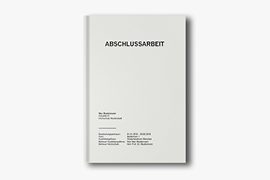 Abschlussarbeit Hardcover