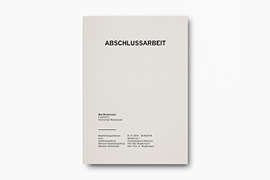 Abschlussarbeit Softcover A5