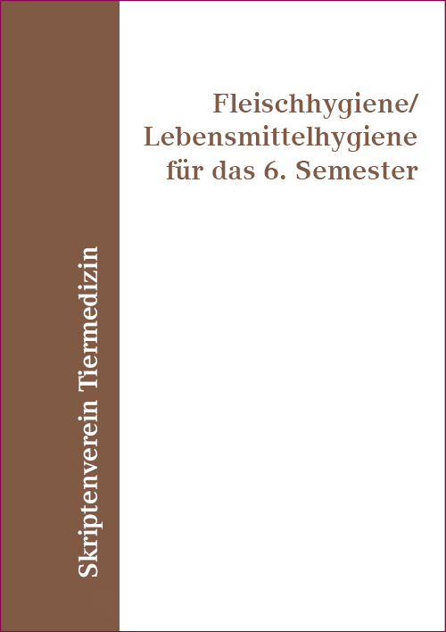 Einzelskripte Fleischhygiene